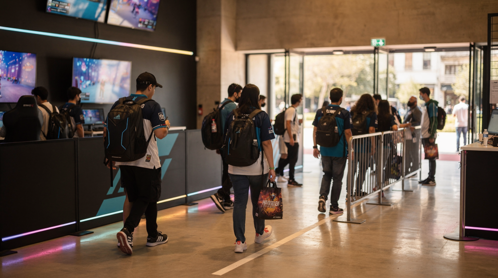 Cómo diseñar una salida para un evento gamer presencial