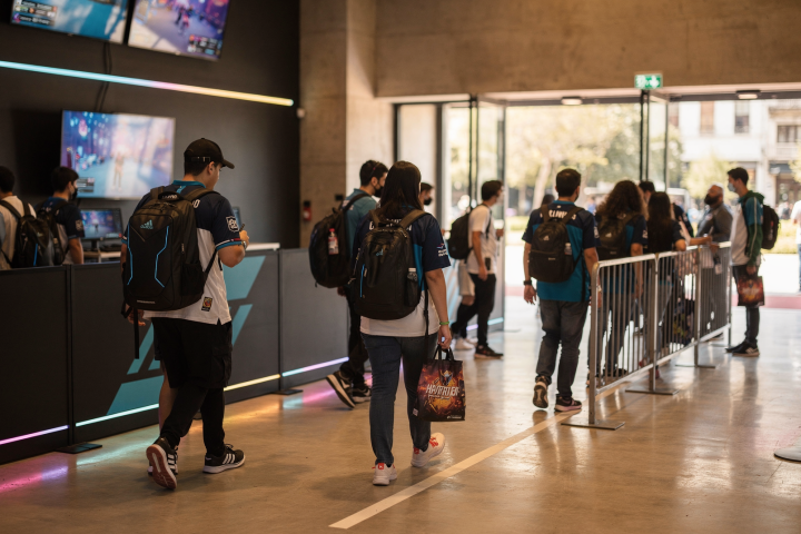 Cómo diseñar una salida para un evento gamer presencial