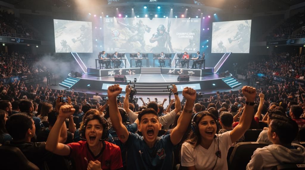 Cómo funcionan los esports como espectáculo en vivo