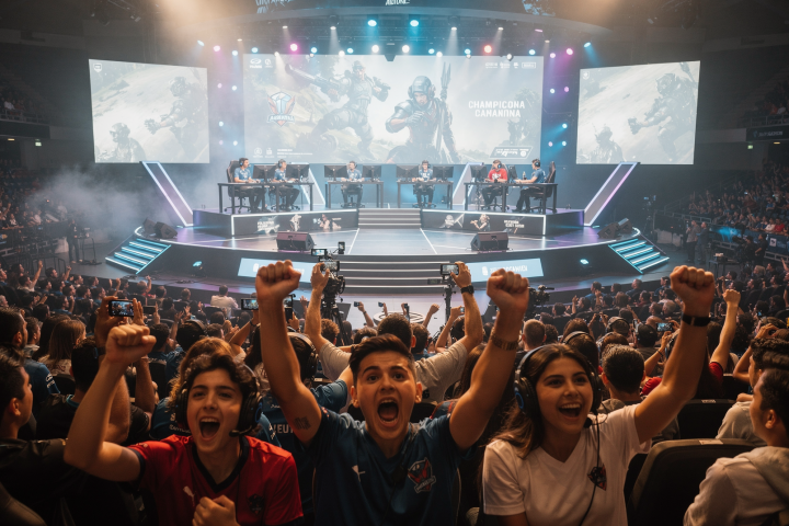 Cómo funcionan los esports como espectáculo en vivo