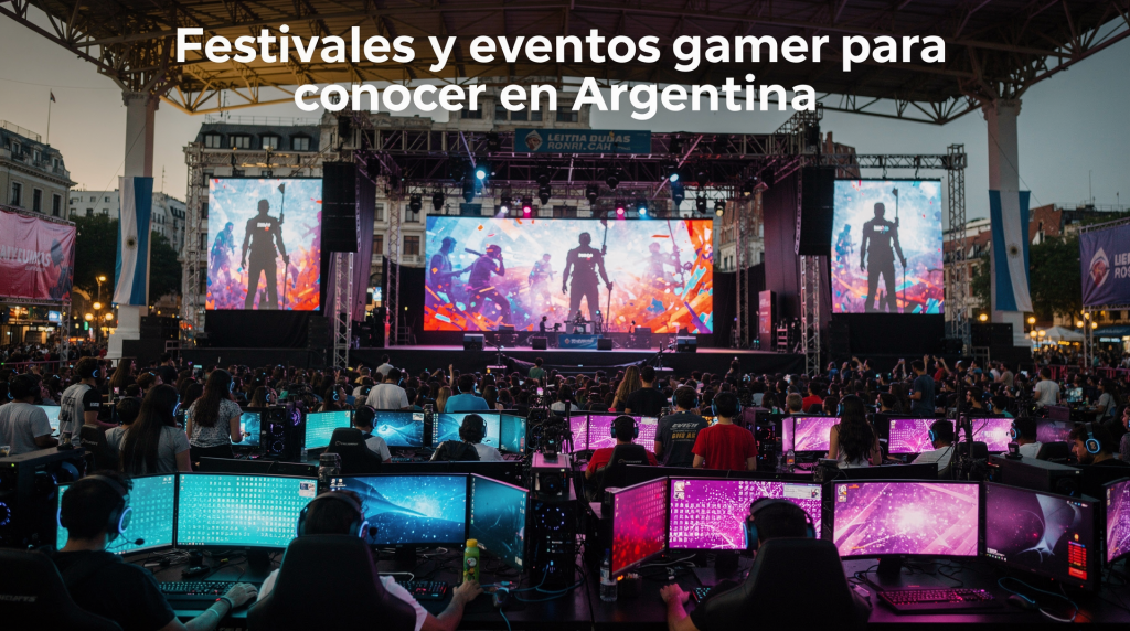 Festivales y eventos gamer para conocer en Argentina
